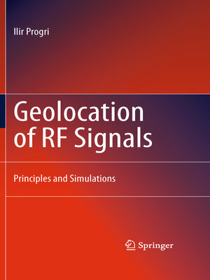 cover image of Geolocation of RF Signals